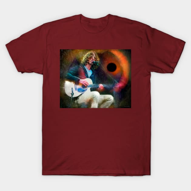 Chris Cornell T-Shirt by IconsPopArt